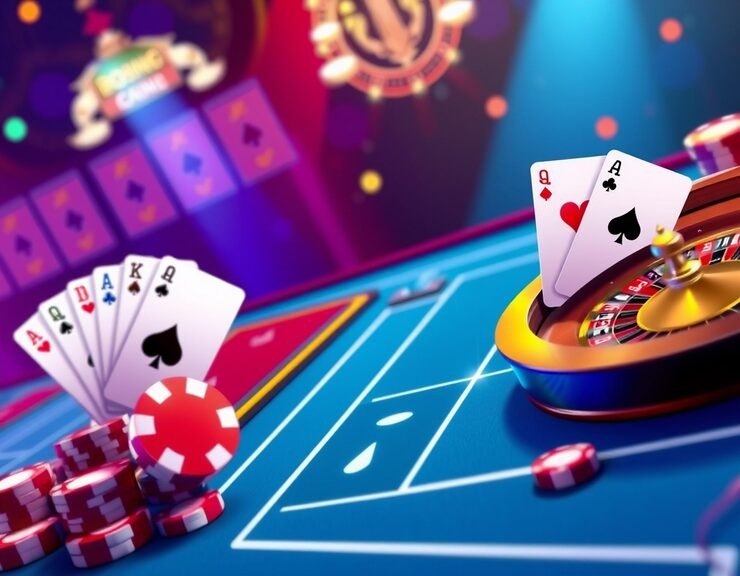 Live Dragon Tiger table with croupier dealing cards on qqaxio